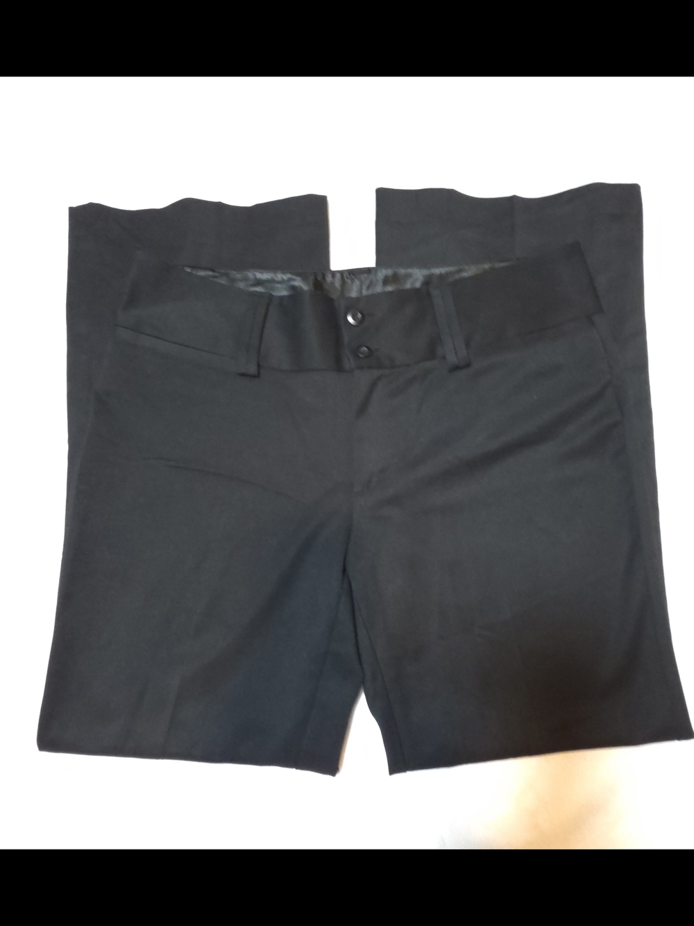 Maurices Dress Pants Slacks Black Office Career Womens Large Reg 11/12